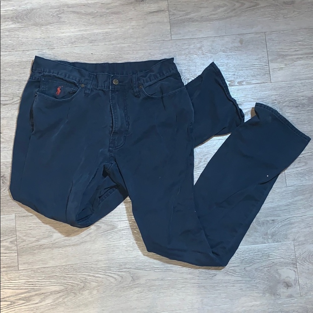 Mens polo by ralph lauren casual pangs blue 32